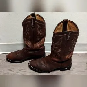 Tony Lama | Shoes | Tony Lama Boots Mens Size 5 Ee Brown 